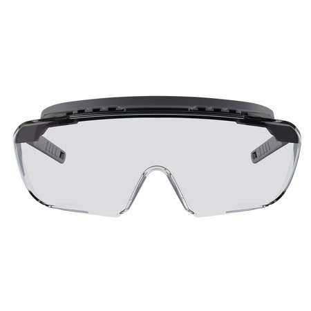 Skullerz By Ergodyne AFAS Safety Glasses, Matte Black Frame, Clear Lens,  OSMIN-AFAS